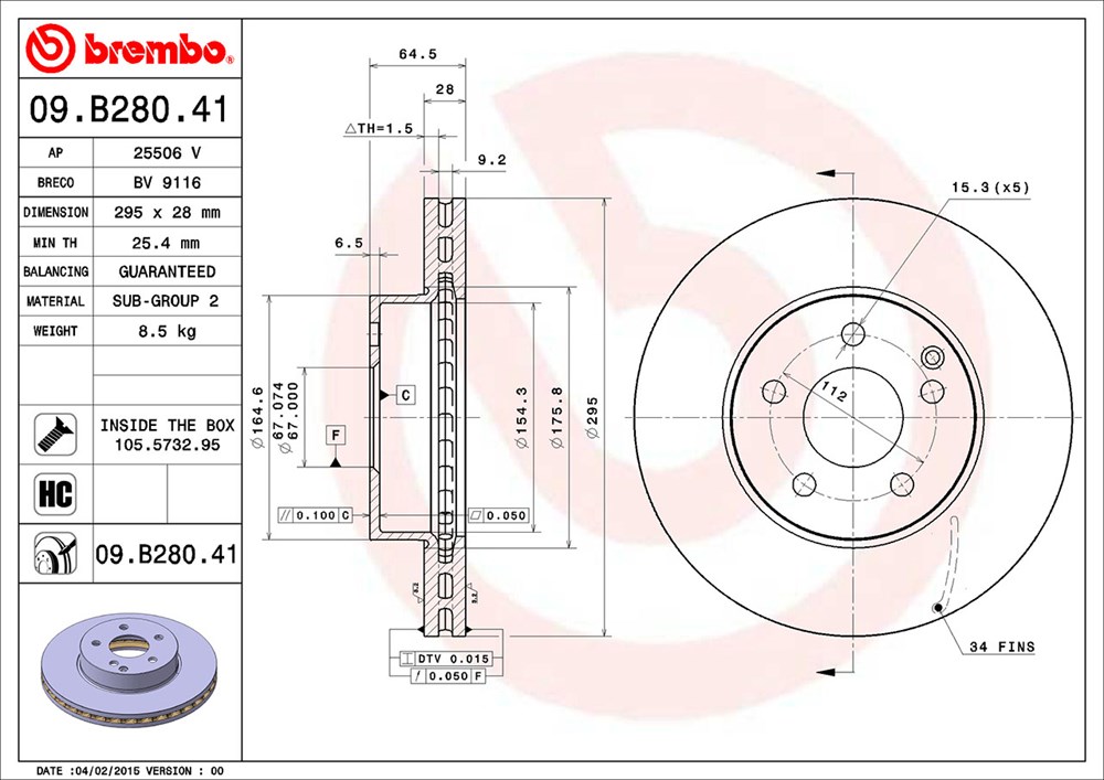 BREMSKB067